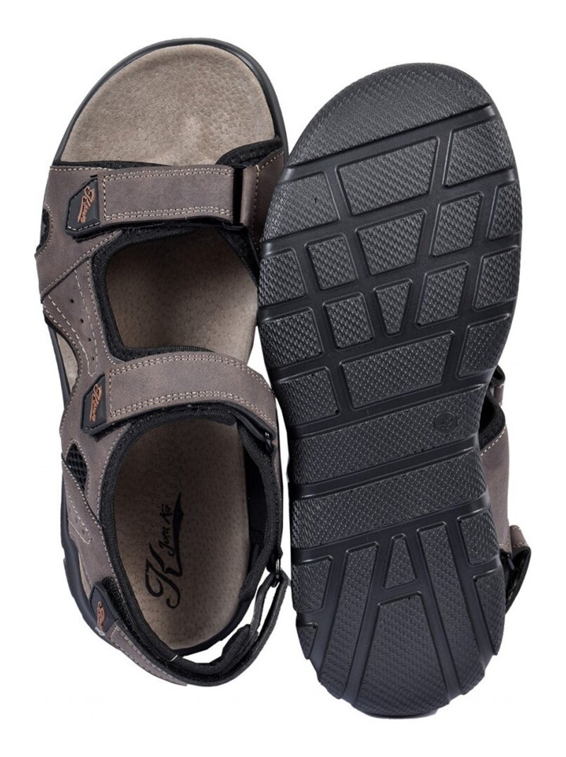 Sandales PREMIUM Scratch Marron - Kiabi