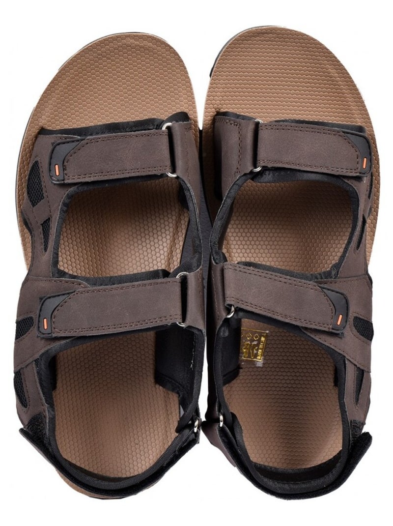 Sandales PREMIUM Scratch Marron - Kiabi