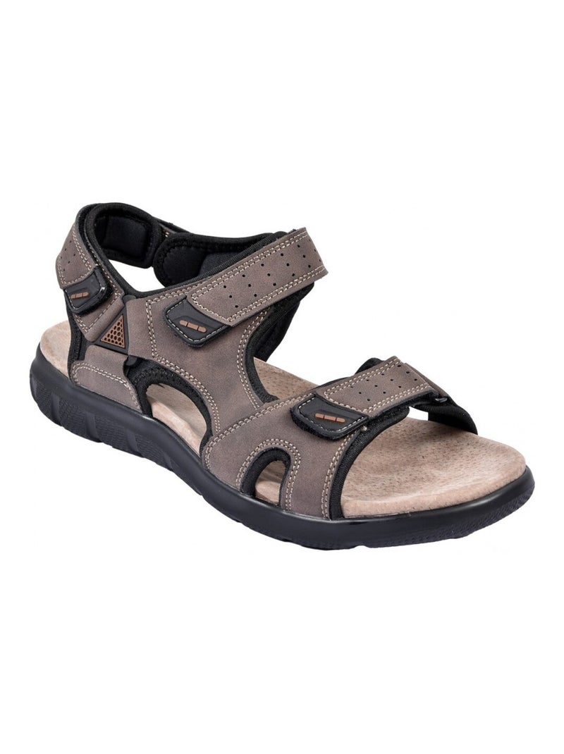 Sandales PREMIUM Scratch Marron - Kiabi