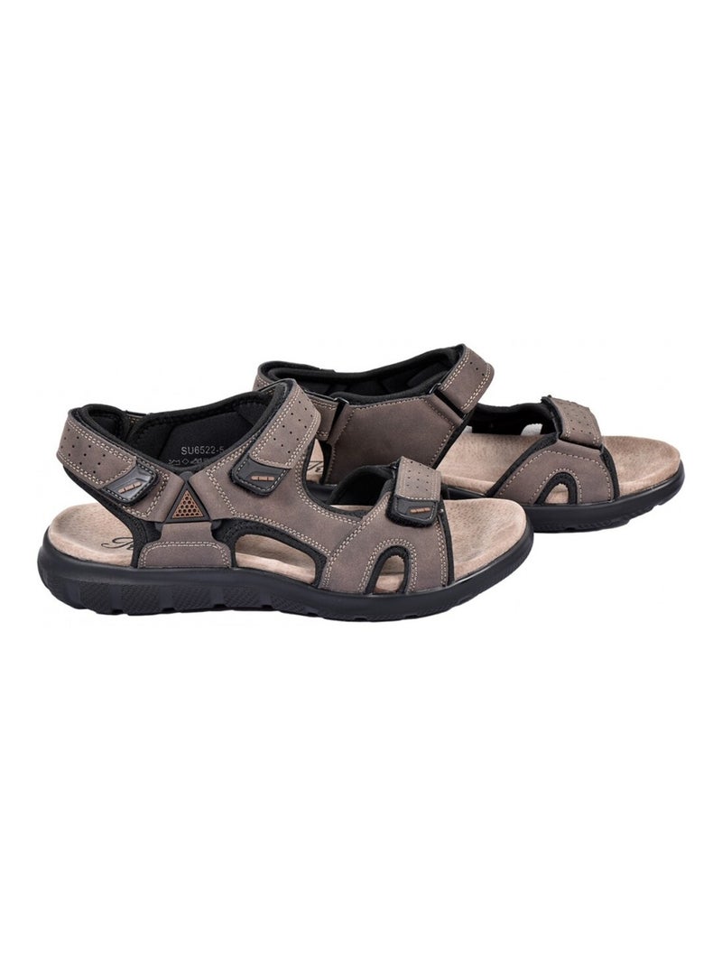 Sandales PREMIUM Scratch Marron - Kiabi