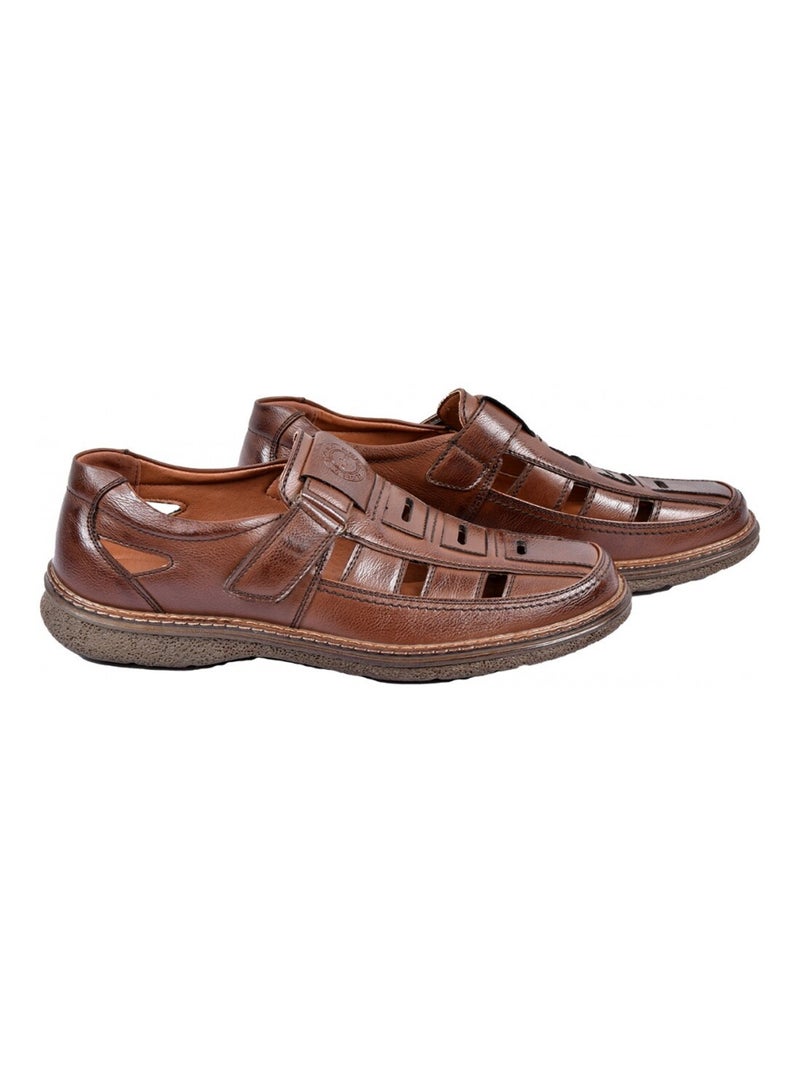 Sandales PREMIUM Scratch Marron - Kiabi