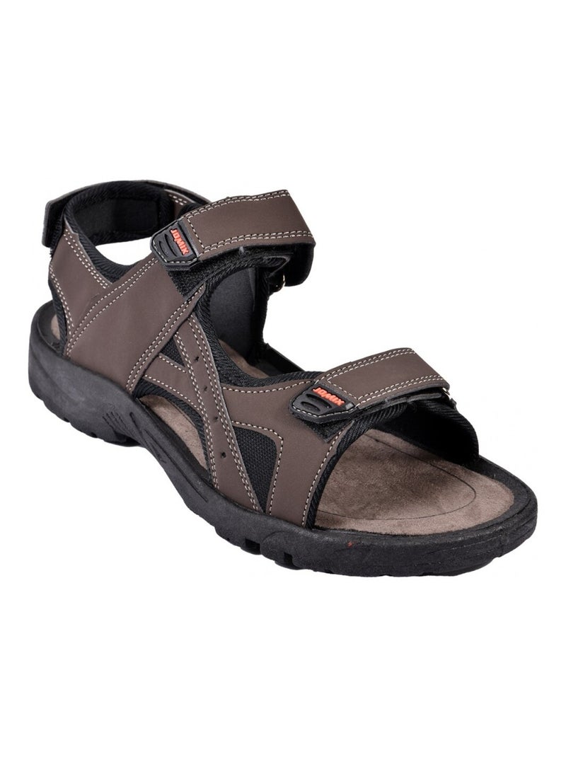 Sandales PREMIUM Scratch Marron - Kiabi