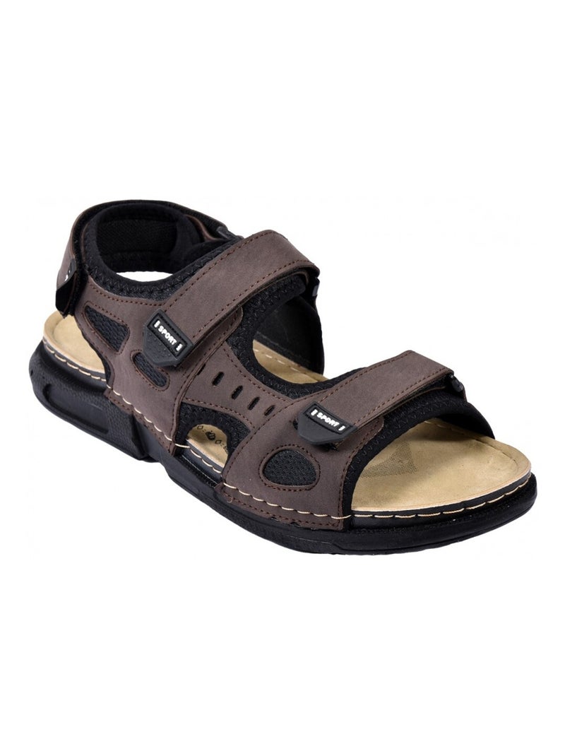 Sandales PREMIUM Scratch Marron - Kiabi