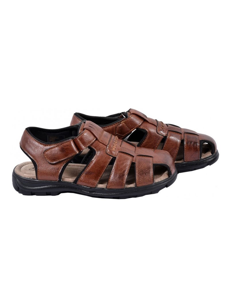 Sandales PREMIUM Scratch Marron - Kiabi