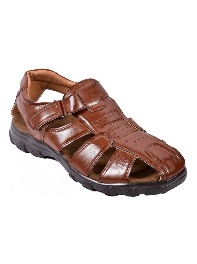 Sandales PREMIUM Scratch Marron - Kiabi