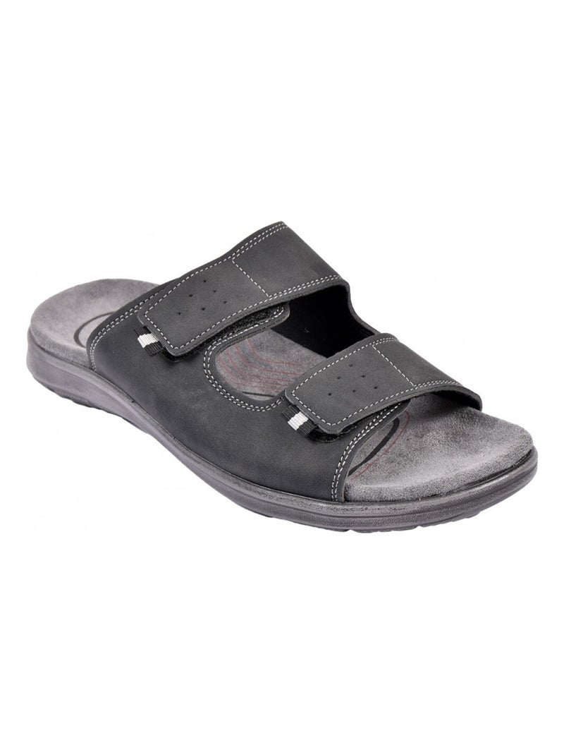 Sandales PREMIUM Scratch Noir - Kiabi