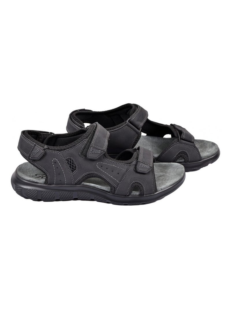 Sandales PREMIUM Scratch Noir - Kiabi