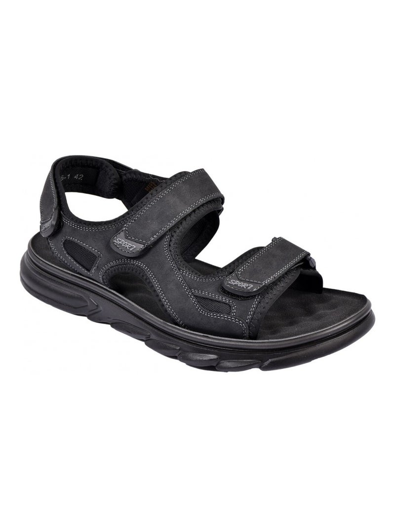 Sandales PREMIUM Scratch Noir - Kiabi
