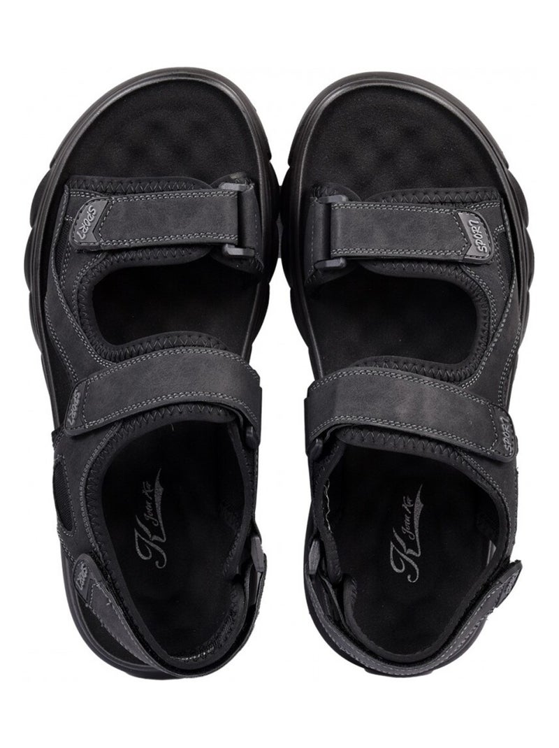 Sandales PREMIUM Scratch Noir - Kiabi