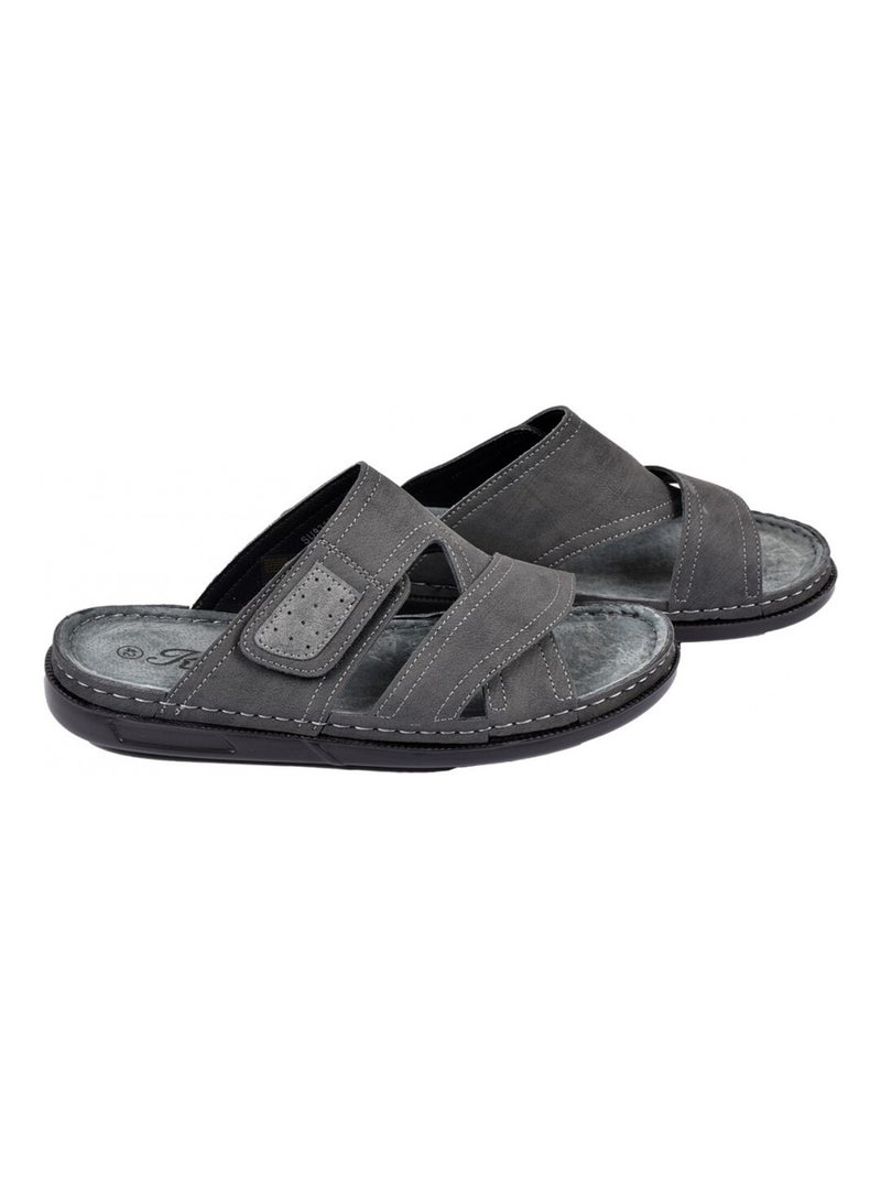 Sandales PREMIUM Scratch Noir - Kiabi