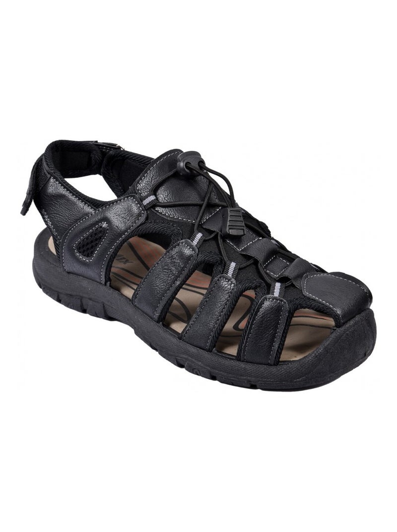 Sandales PREMIUM Scratch Noir - Kiabi