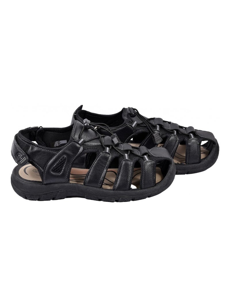 Sandales PREMIUM Scratch Noir - Kiabi