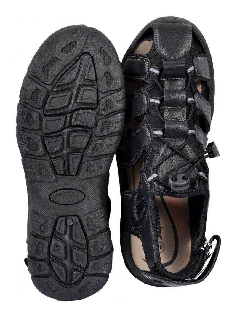 Sandales PREMIUM Scratch Noir - Kiabi