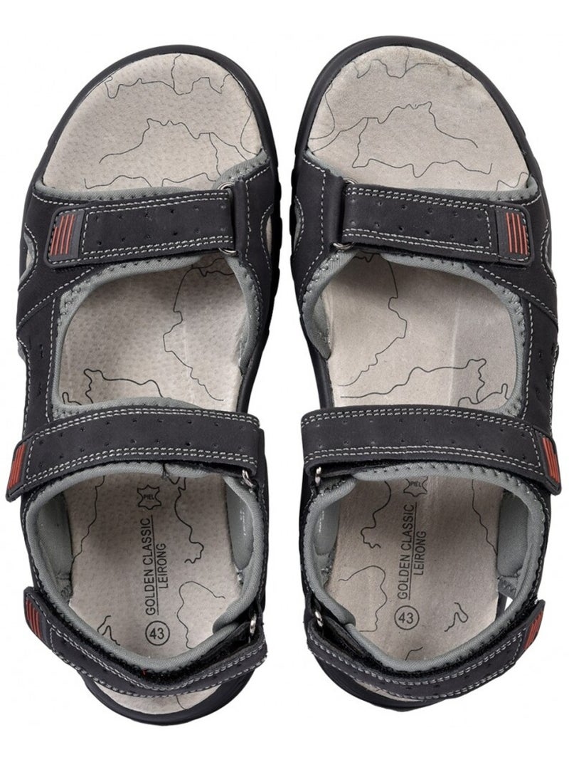 Sandales PREMIUM Scratch Noir - Kiabi