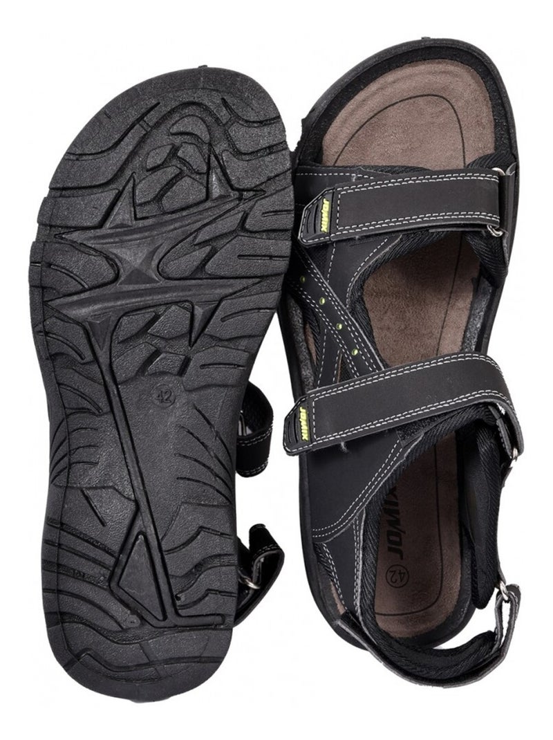Sandales PREMIUM Scratch Noir - Kiabi