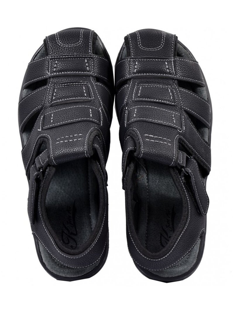 Sandales PREMIUM Scratch Noir - Kiabi