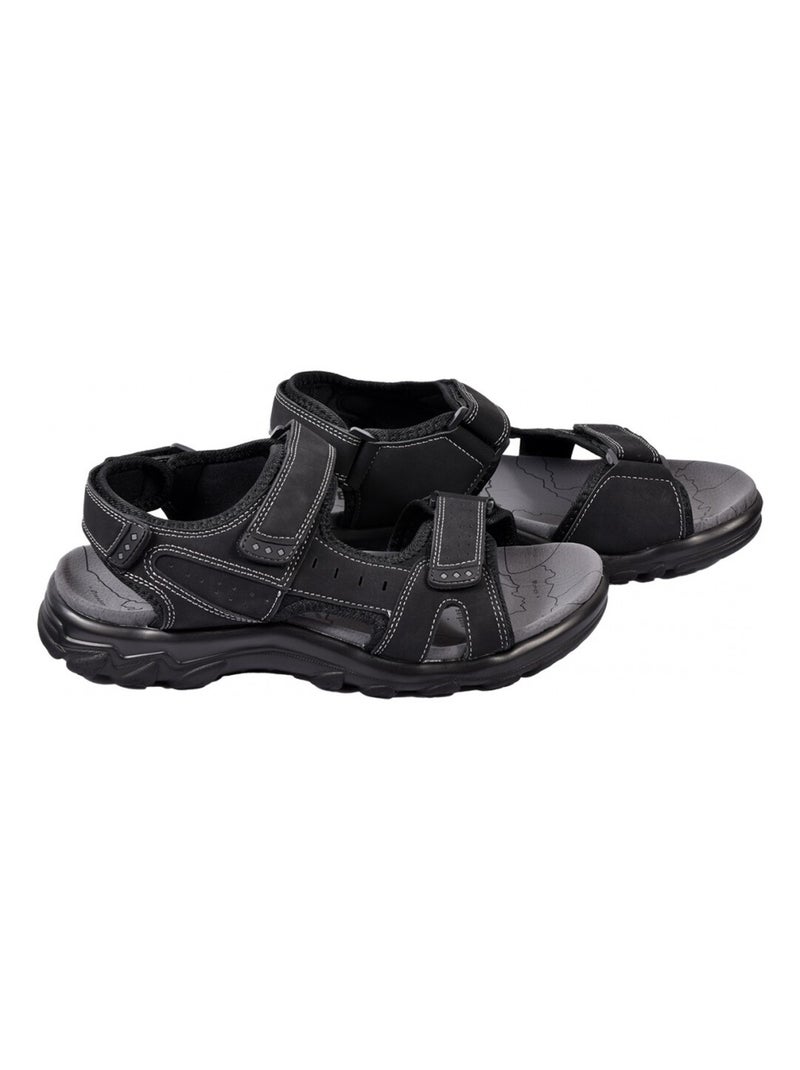 Sandales PREMIUM Scratch Noir - Kiabi