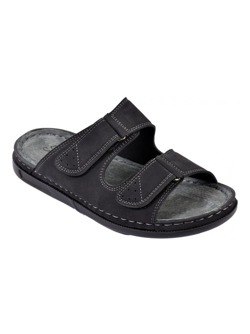 Sandales PREMIUM Scratch Noir - Kiabi