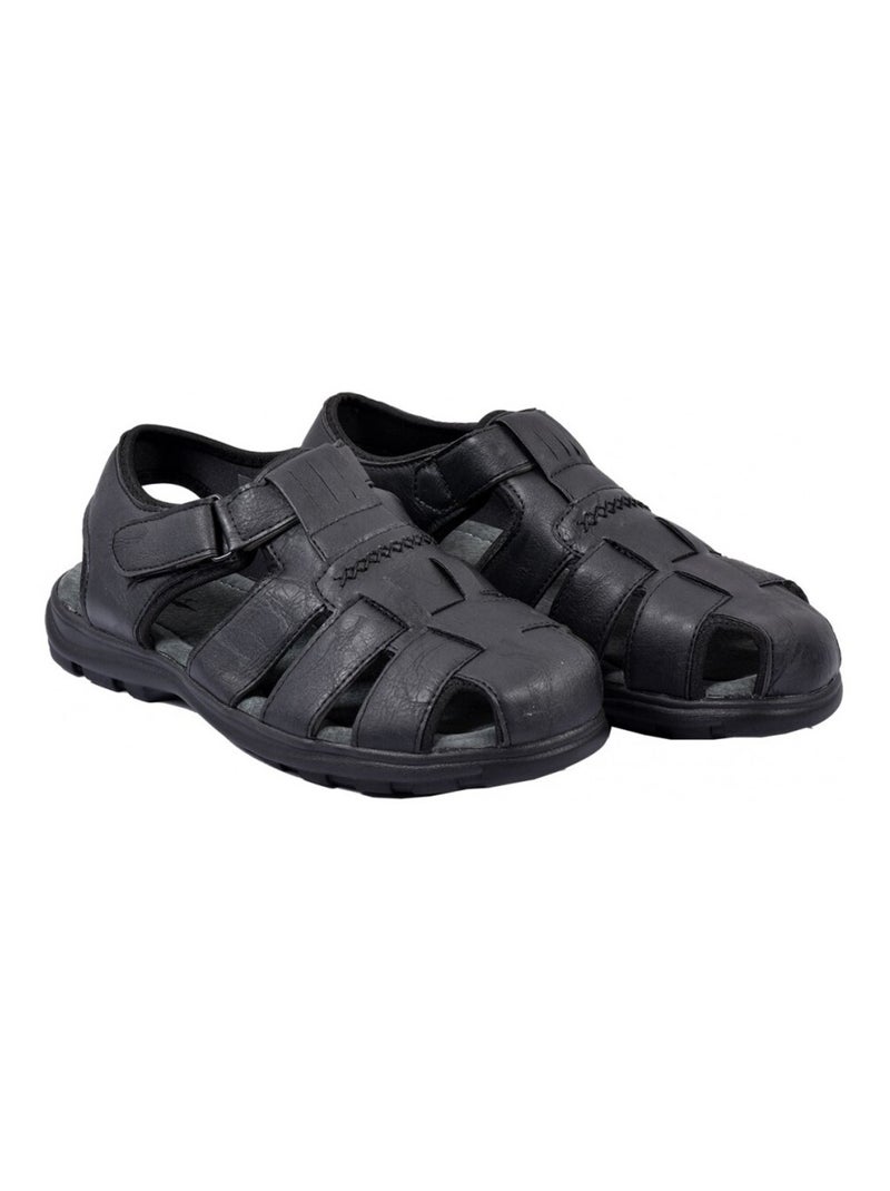 Sandales PREMIUM Scratch Noir - Kiabi