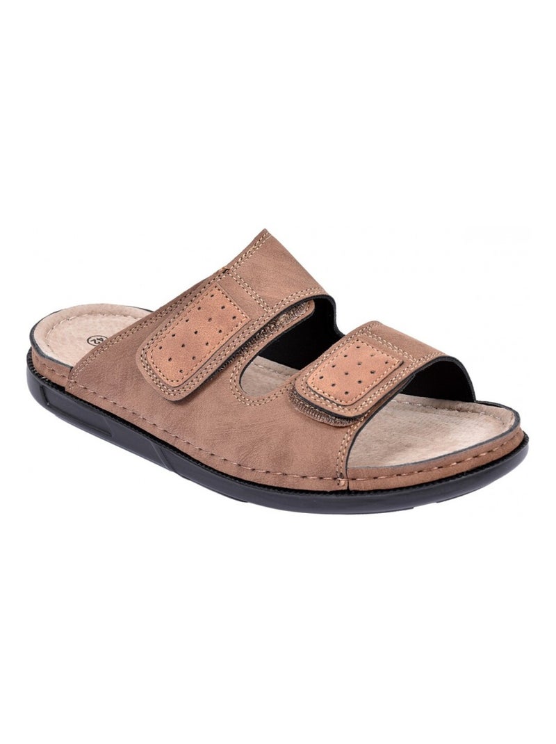 Sandales PREMIUM Scratch Taupe - Kiabi
