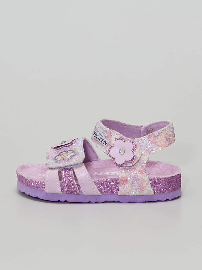 Sandales 'Reine des neiges' 'Disney' violet - Kiabi