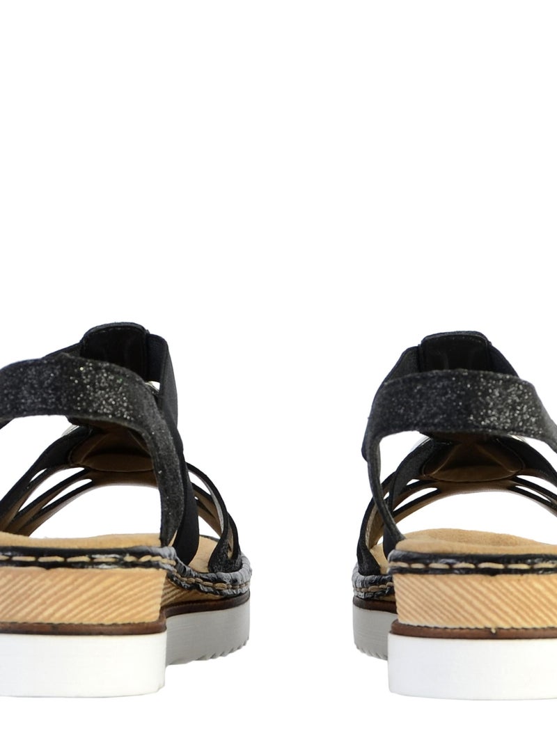 Sandales Rieker 679L4 Noir - Kiabi