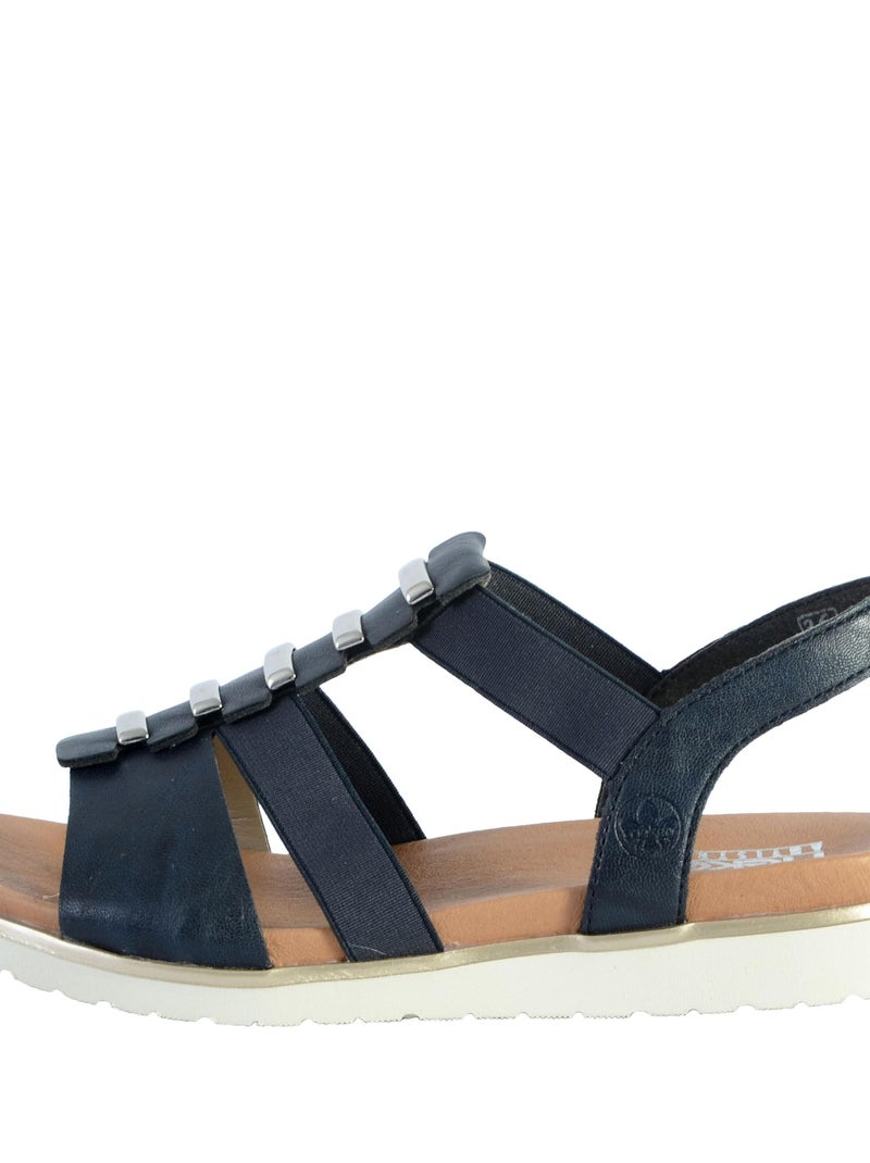 Sandales Rieker Gurgaon Bleu - Kiabi