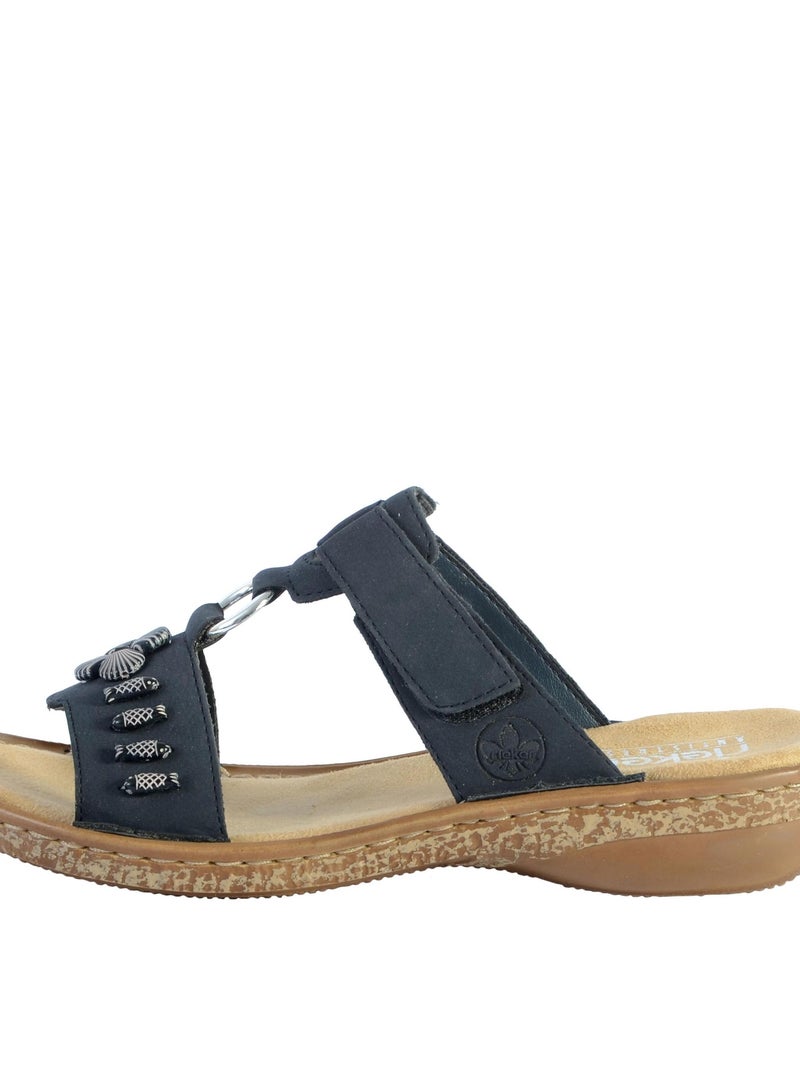 Sandales Rieker Namur Bleu - Kiabi