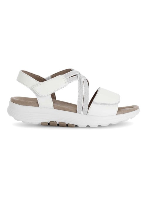 Sandales Rolling Soft  en cuir - Kiabi