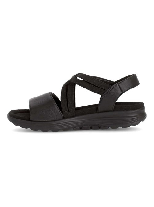 Sandales Rolling Soft  en cuir - Kiabi
