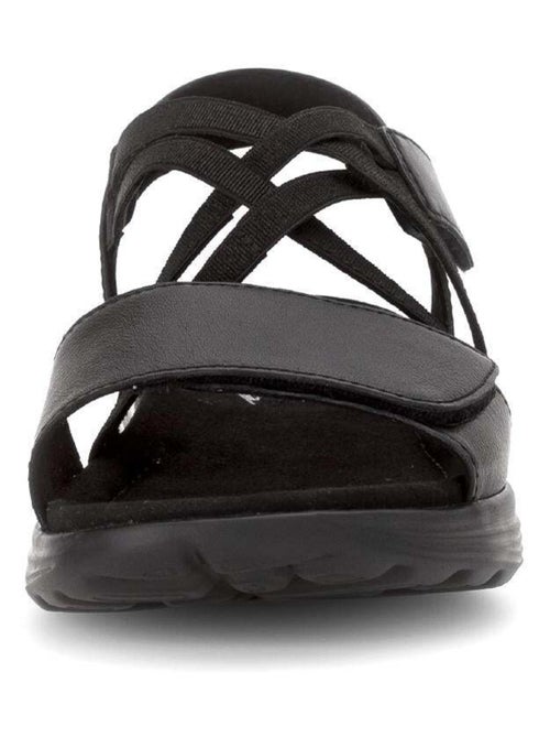 Sandales Rolling Soft  en cuir - Kiabi