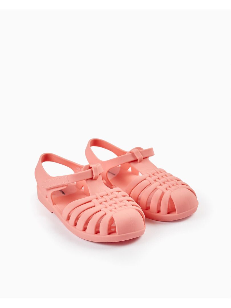 Sandales Pour Petite Fille/bambin - Couleur Rose Vif, Plusieurs Tailles Disponibles, Neuves Sous Emballage