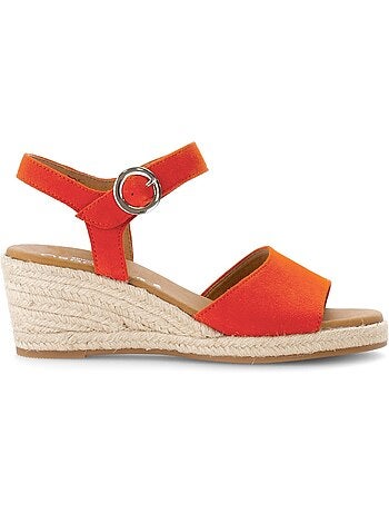 Sandales s en cuir velours
