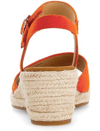 Sandales s en cuir velours