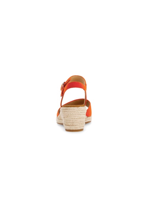 Sandales s en cuir velours - Kiabi