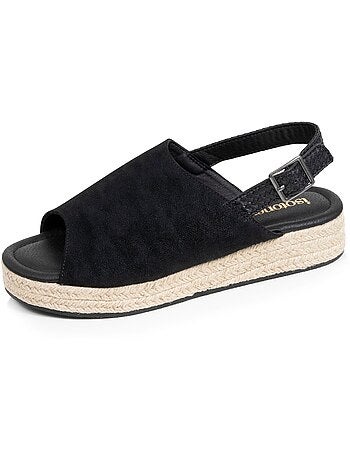 Sandales semelle à mémoire de forme talon 3,5 cm
