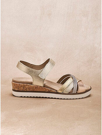 Sandales semelle amovible patte scratch - PEDICONFORT