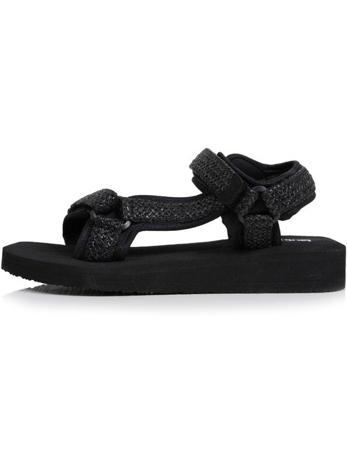 Sandales semelle confortable et légère 3,5cm , sandale de plage, piscine, randonnée  Isotoner - Kiabi