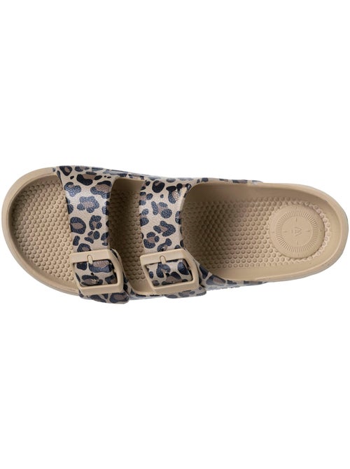 Sandales semelle extra-flex, légère, patch talon ultra confort  Isotoner - Kiabi