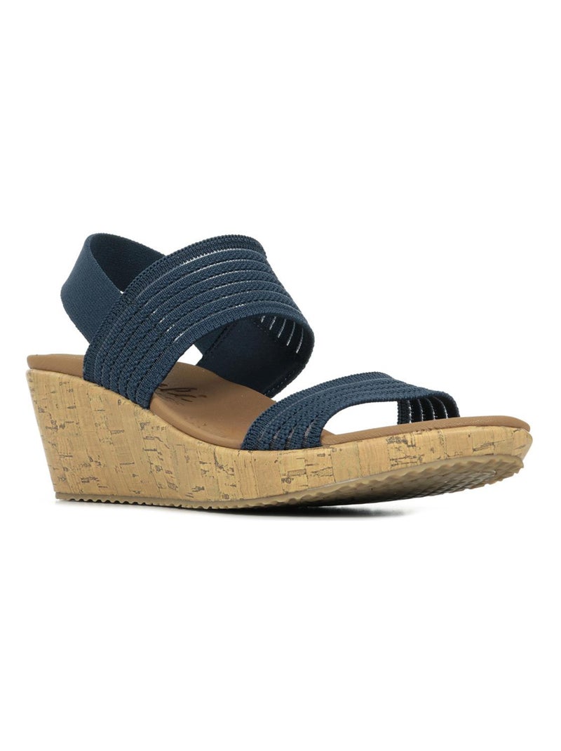 Sandales Skechers Beverlee - Sheer Luck Bleu marine - Kiabi