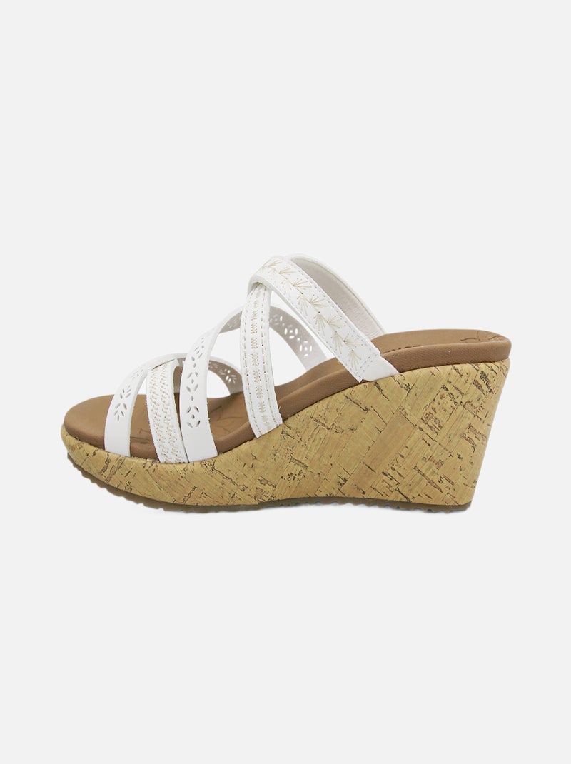 Sandales 'Skechers' 'BEVERLEE - TIGER POSSE' Blanc - Kiabi