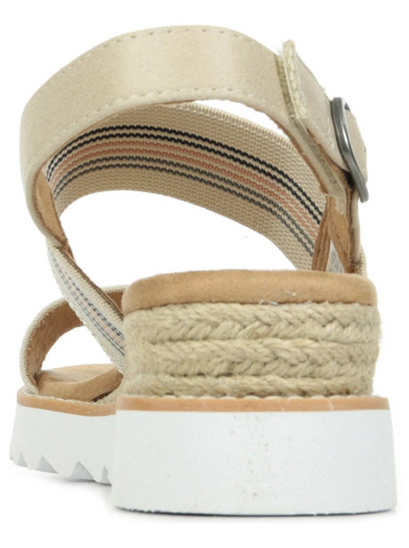 Sandales  'SKECHERS' 'BOBS DESERT KISS HI-TEA TIME' Blanc - Kiabi