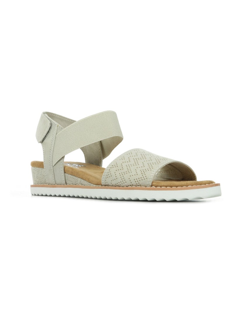 Sandales Skechers Desert Kiss Beige - Kiabi
