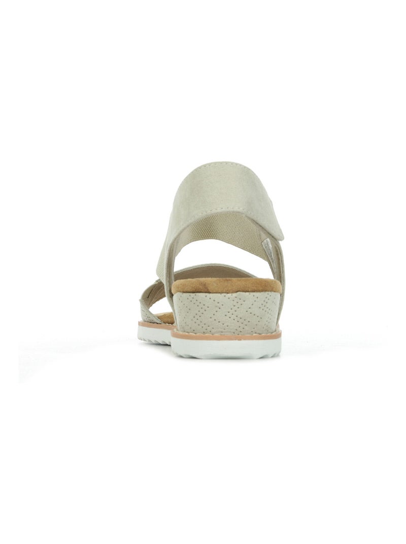 Sandales Skechers Desert Kiss Beige - Kiabi