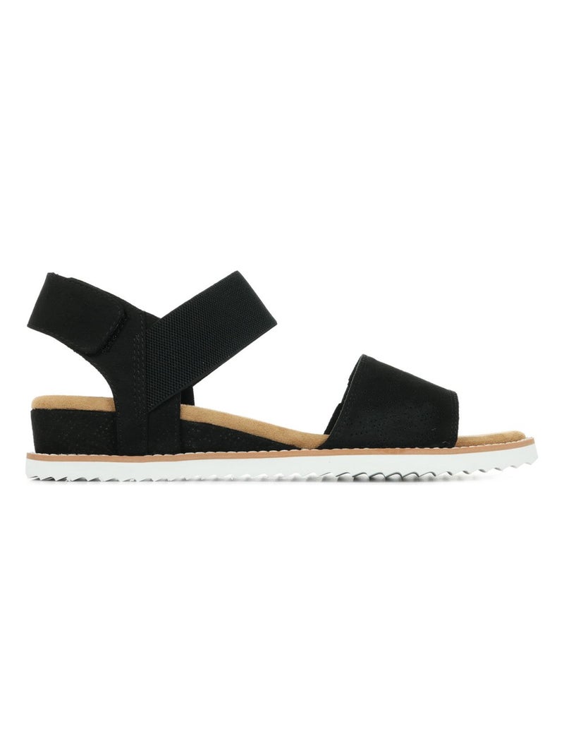 Sandales Skechers Desert Kiss Noir - Kiabi