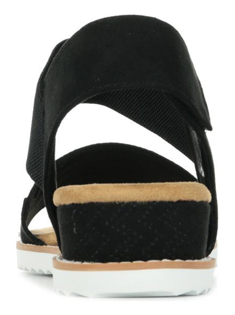 Sandales Skechers Desert Kiss Noir - Kiabi