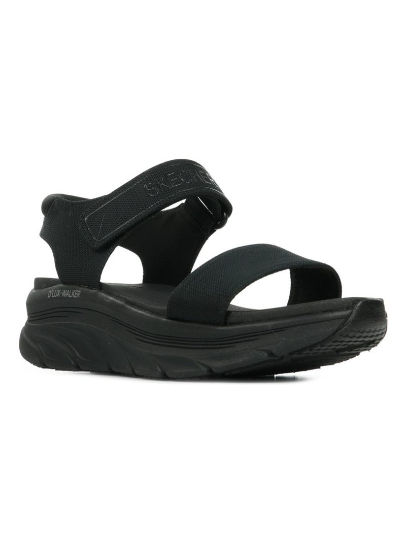 Sandales Skechers D'Lux Walker New Block Noir - Kiabi
