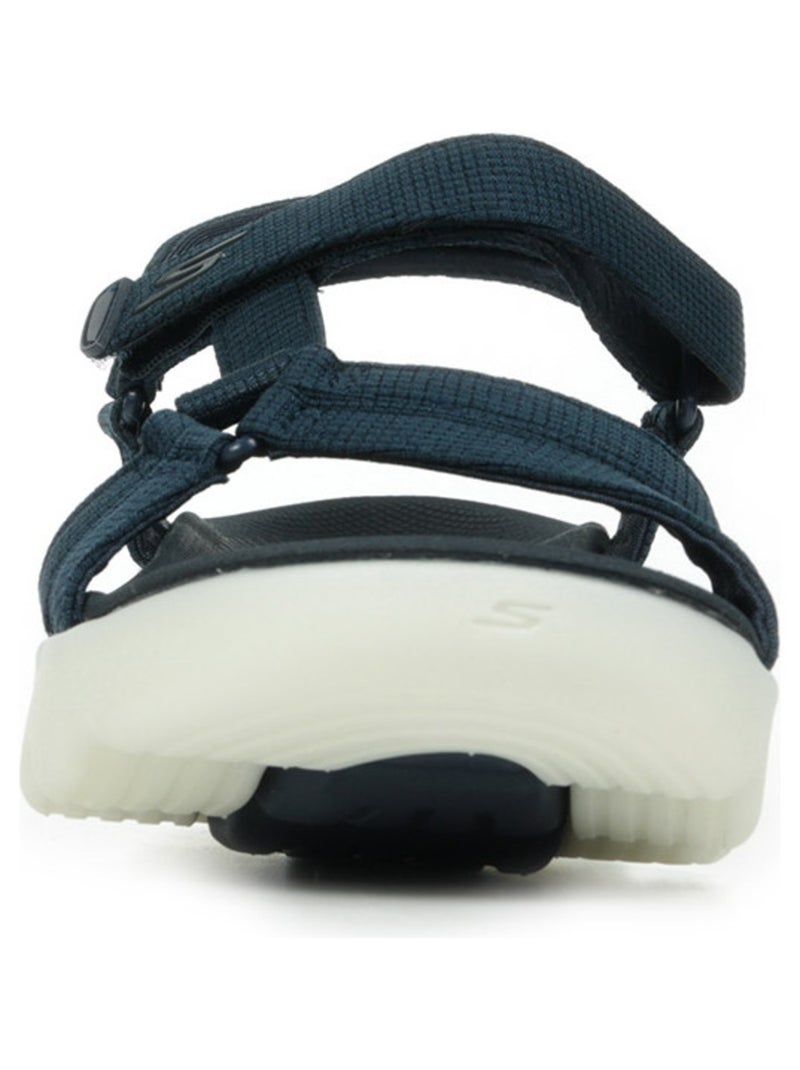 Sandales Skechers Go Walk Massage Fit Sandal - Transcend Bleu marine - Kiabi