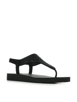 Sandales Plates Pour Femmes à Bride En H - Modèle à Enfiler, Confortables, Idéales Pour L'été - Plusieurs Tailles Et Couleurs