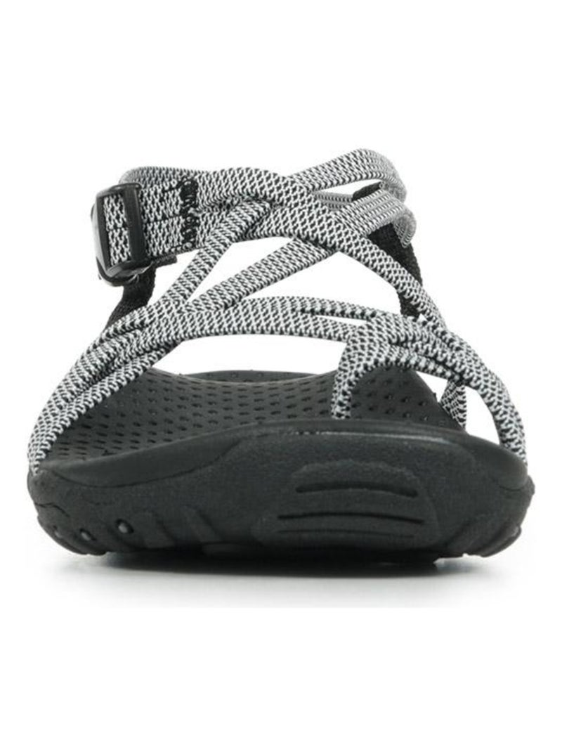 Sandales Skechers Reggae Irie Mon Noir Blanc - Kiabi